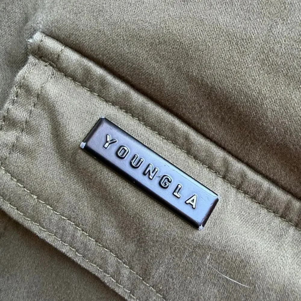 Youngla olive green cargo pants